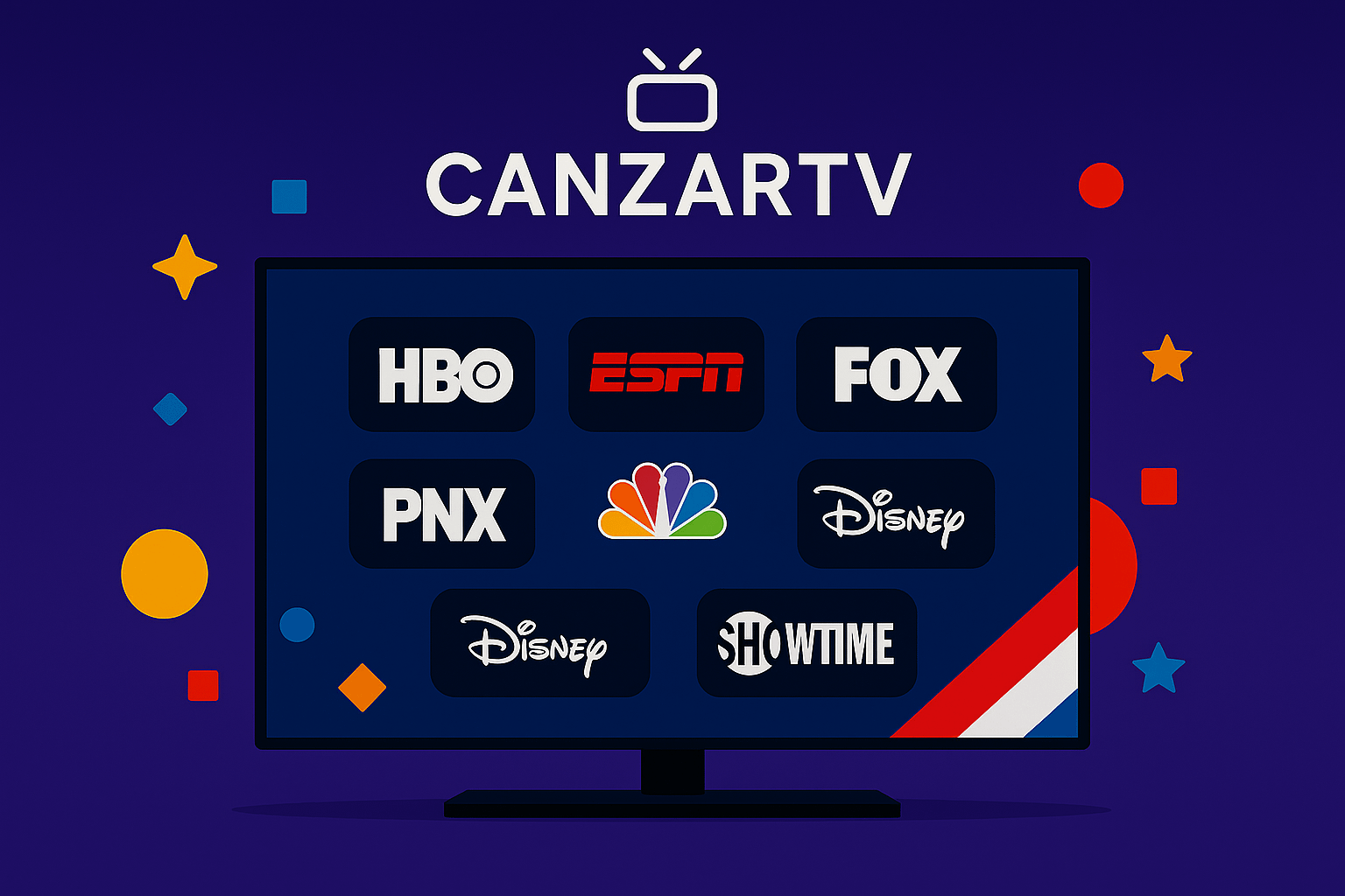 Watch the Best Paid American TV Channels on CanzarTV